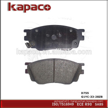 Good quality front brake pad D755 G1YC-33-28ZB for Mazda 323 626